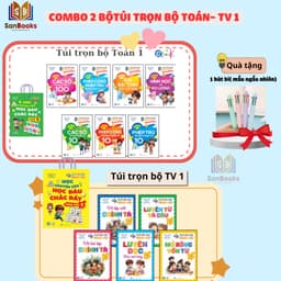 Thumbnail Sách - Túi Trọn Bộ Toán và Tiếng Việt Lớp 1- Học chuyên sâu Học đâu chắc đấy - (14 quyển), Qbooks 1