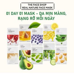 Thumbnail Combo Sữa Rửa Mặt Làm Sạch Thefaceshop Jeju Volcanic 140Ml + mask + tinh chất 2