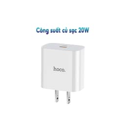 Thumbnail Bộ Sạc Nhanh Chính Hãng Hoco C76 Plus Type-C To LN PD 20W Dành Cho iP 7 Đến 14-Promax Chân Tròn 2