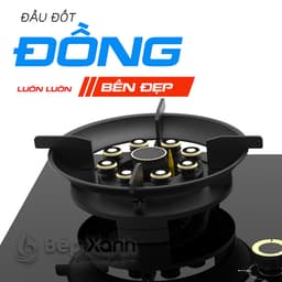Thumbnail Bếp Gas Lật Cao Cấp Mẫu 2025 Bigstone BG-7644LCD-Y - Sử Dụng Gas - Có Hẹn Giờ - Chính Hãng (Đã kèm pin) 3