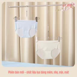 Thumbnail COMBO 4 Quần Lót Lụa Băng Không Đường Viền Loirechic QLBK93 4