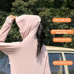 Thumbnail Áo Chống Nắng Cao Cấp Chất 6D Su Lạnh UPS 50+ Chống Nóng Chống Tia UV Dành Cho Nam và Nữ - Tặng Kèm Kính Chống Tia UV 3