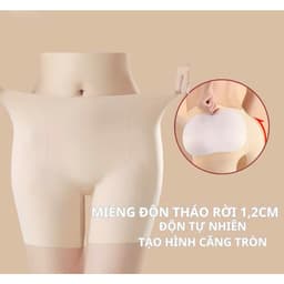Thumbnail Quần Độn Mông Hông Silive Đệm 1,2cm Chất Su Không Viền Chống Lộ 2