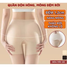 Thumbnail Quần Độn Mông Hông Silive Đệm 1,2cm Chất Su Không Viền Chống Lộ 1