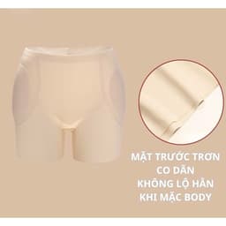 Thumbnail Quần Độn Mông Hông Silive Đệm 1,2cm Chất Su Không Viền Chống Lộ 4