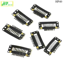 Thumbnail Set 15 cái kẹp tóc giả kèm video hướng dẫn khâu kẹp HP SMART HAIR, mã HP40, kích thước 2,8cm 1