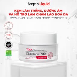 Thumbnail Kem Dưỡng Trắng Da Cấp Ẩm Đa Tầng Angel's Liquid 7 Day Whitening Program Glutathione 700 V-Cream 50ml 1