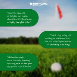 Thumbnail Sách - Khi Bạn Tắc Đường Thì Tôi Đang Chơi Golf (Tái Bản) - Huy Hoàng Bookstore 3