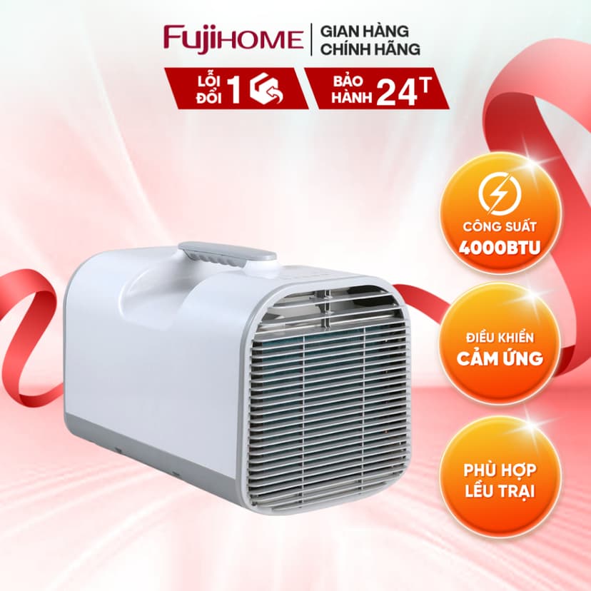 Ảnh Máy điều hòa mini di động thông minh Fujihome PAC04 thiết kế nhỏ gọn, dễ dàng di chuyển, đa dụng 1