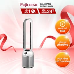 Thumbnail Quạt không cánh FUJIHOME BF307DC tích hợp lọc không khí bằng ion, màng lọc Ion bạc - Bảo hành 24 tháng 1