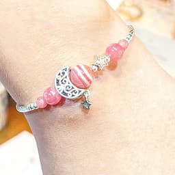 Thumbnail Vòng Tay Thiết Kế 9 Viên Charm Mặt Trăng Ngôi Sao Nhiều Màu SP002754 Gypsy.lala 4