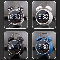 Thumbnail Đồng hồ báo thức Sipanic HL88 2 chế độ báo thức màn hình led sáng chuông siêu to 2