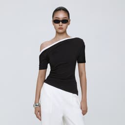 Thumbnail COCO SIN - Áo Kiểu Nữ Lệch Vai Thun Bestseller 2