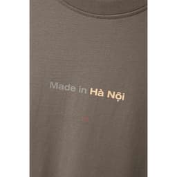Thumbnail Áo Thun BOO Unisex Dáng Oversized In Logo Made In Hanoi chất liệu thoáng mát 2