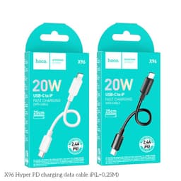 Thumbnail Cáp Sạc Nhanh 20W Siêu Ngắn 25cm Chính Hãng Hoco Dành Cho IP7-8-X-XR-XSM-11-12-13-14-Plus-Pro-Promax 4