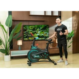 Thumbnail Xe đạp tập thể thao tại nhà Toshiko X11 sử dụng kháng lực từ cao cấp 2