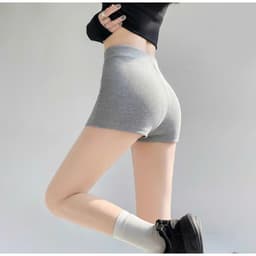Thumbnail Quần đùi nữ Orie Choobe legging ôm biker short lưng cao vải gân tăm dày dặn co giãn tốt basic QS26 2