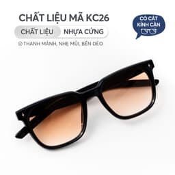Thumbnail Kính mát dáng vuông thời trang LILYEYEWEAR chất liệu nhựa cao cấp chống UV400 kiểu dáng hiện đại thời trang  KC26 2