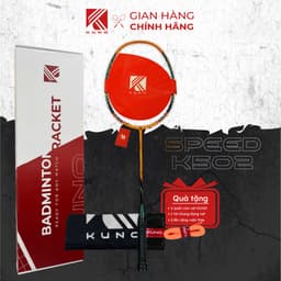 Thumbnail Vợt cầu lông 4U KUNO Speed K502 full carbon cao cấp, vợt cầu lông tấn công phản tạt được lựa chọn mức căng 1