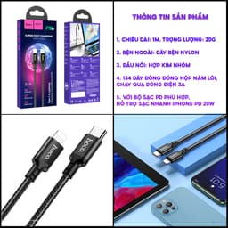 Thumbnail Cáp Sạc Nhanh 20W & Truyền Dữ Liệu Tốc Độ Nhanh Gấp 2 Lần Cho 7-X-XR-XSM-11-12-13-14-Plus-Pro-Promax 2