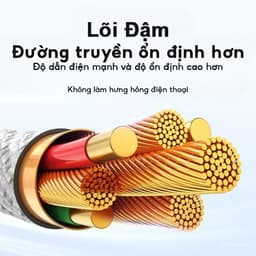 Thumbnail Cáp Sạc Nhanh PD 20W Chính Hãng HOCO Dùng Cho 7-8-X-XS-XR-XSM-11-12-13-14 Dây Dù Siêu Bền 1