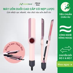 Thumbnail Máy Uốn Duỗi Tóc Cao Cấp Nanomax SM-868, 3in1 Vừa Uốn Duỗi Vừa Chải Tơi Tóc, Nẹp Máy Ceramic Gắn Lược Tháo Rời 1