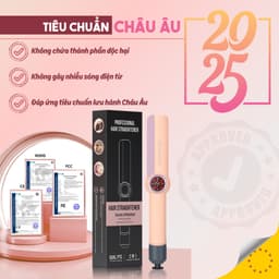 Thumbnail Máy Uốn Duỗi Tóc Cao Cấp Nanomax SM-868, 3in1 Vừa Uốn Duỗi Vừa Chải Tơi Tóc, Nẹp Máy Ceramic Gắn Lược Tháo Rời 3
