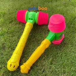 Thumbnail Búa nhựa hơi 2 đầu Pikaboo, chất liệu nhựa ABS an toàn, kích thích trí tuệ và tư duy phản xạ của bé 4