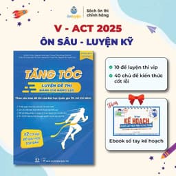 Thumbnail Sách Tăng tốc luyện đề thi Đánh giá năng lực ĐHQG TP.HCM 1