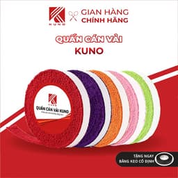Thumbnail Quấn cán vải KUNO quấn cán vợt cầu lông tennis, chất liệu vải thấm hút mồ hôi tốt chống trơn trượt, loại dài 10 mét 1