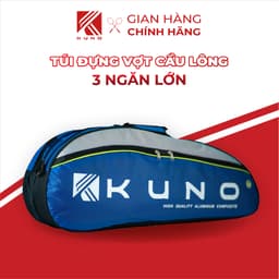 Thumbnail Túi Đựng Vợt Cầu Lông KUNO 3 Ngăn Sức Chứa Lớn 1 Quai Khoác Đường Nét Bền Đẹp 1