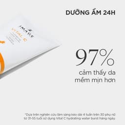 Thumbnail Gel Dưỡng Ẩm Da Cho Da Khô, Dưỡng Da Mềm Mịn IMAGE Skincare Vital C Hydrating Water Burst 59ml 3
