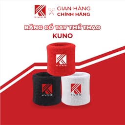 Thumbnail Băng Đô Cổ Tay KUNO Mềm Mại Thoáng Khí Thấm Hút Mồ Hôi Tốt 1