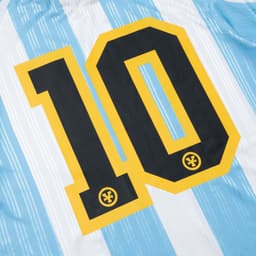 Thumbnail Áo Thun DirtyCoins Soccer Jersey Striped Baby Blue White 4