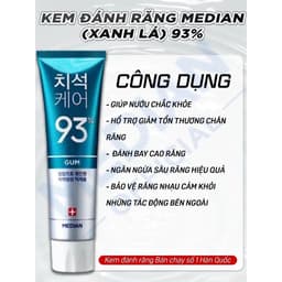 Thumbnail Kem Đánh Răng Median Dental IQ 93% Trắng Răng 120g 2