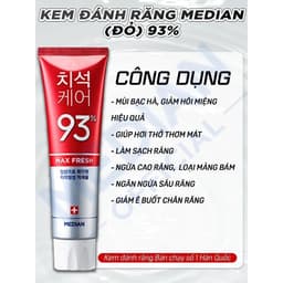 Thumbnail Kem Đánh Răng Median Dental IQ 93% Trắng Răng 120g 3