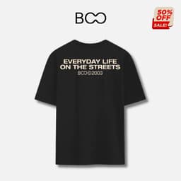 Thumbnail Áo Thun BOO Unisex Regular In Graphic Everyday Life On The Streets chất liệu cao cấp, thoáng mát 2
