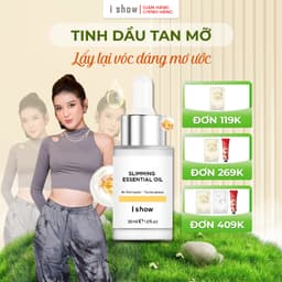 Thumbnail Tinh Dầu Tan Mỡ Bụng I SHOW Detox Cơ Thể Giảm Nhỏ Vòng Eo - iShow Slimming Essential Oil 30ml 1