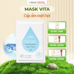 Thumbnail Mặt Nạ Lụa I SHOW Vita Silk Mask Dưỡng Ẩm Làm Trắng Da Phục Hồi Da Hư Tổn Hộp 10 Miếng Mặt Nạ Lụa 1
