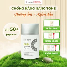 Thumbnail Kem Chống Nắng I SHOW Nâng Tone 12h SPF 50+ PA++++ Dưỡng Ẩm Trắng Da Kiềm Dầu Chống Nước Chống Nắng 1