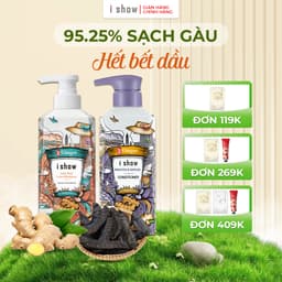 Thumbnail Dầu Gội Gừng I SHOW Dưỡng Tóc Chắc Khoẻ Kiềm Dầu Phồng Tóc Hỗ Trợ Mọc Tóc - Dầu Gội Thảo Dược I SHOW 1