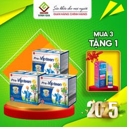 Thumbnail Cốm Tăng Chiều Cao Pre-Vipteen 2, Tăng Sức Đề Kháng Cho Trẻ Từ 6 Tháng Tuổi 2