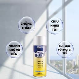 Thumbnail Bình xịt chống thấm,chống dột nước,bình xịt chống thấm công nghệ nano Nhật, chịu được nhiệt độ cao. 3