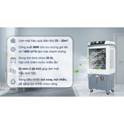 Thumbnail - Máy làm mát không khí Hòa Phát HPCF1-022/HPCF1-026NB (dùng cho phòng 25m² -30m²)-Bảo hành 18 tháng 2