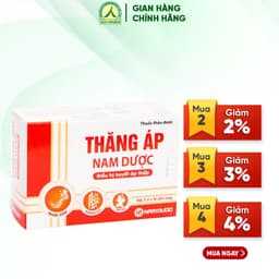 Thumbnail Viên uống Thăng Áp Nam Dược, thành phần thảo dược giúp điều hòa nhịp tim, tăng huyết áp, giảm mệt mỏi hộp 30 viên TA3 1