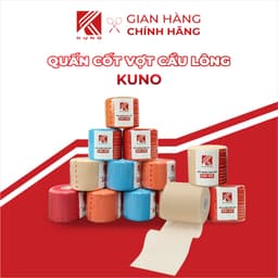 Thumbnail Quấn cốt vợt cầu lông KUNO, bảo vệ cốt vợt cầu lông dài 27m mềm mại, thấm hút mồ hôi 1