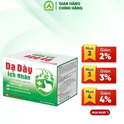 Thumbnail Dạ Dày Ích Nhân bảo vệ và hỗ trợ giảm biểu hiện viêm loét dạ dày, tá tràng - hộp 10 gói DDI 1