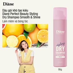 Thumbnail Dầu gội khô tạo kiểu làm mềm bóng tóc Diane Perfect Beauty Styling Dry Shampoo Smooth & Shine 95g 1