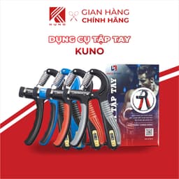 Thumbnail Kìm bóp tập cơ tay KUNO kìm tập tay chữ R tập cơ bàn tay cẳng tay, phù hợp chơi thể thao, tập gym, chỉnh lực 5 - 60kg 1