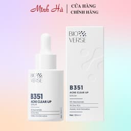 Thumbnail Tinh chất Bioverse B351 Acne Clear up Niacinamide 5% + Zinc 1% 30ml hỗ trợ giảm mụn hiệu quả 1